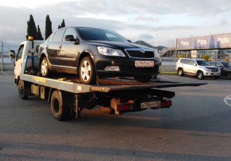 Перевозка на эвакуатор Skoda Octavia Перевозка на эвакуатор Skoda Octavia